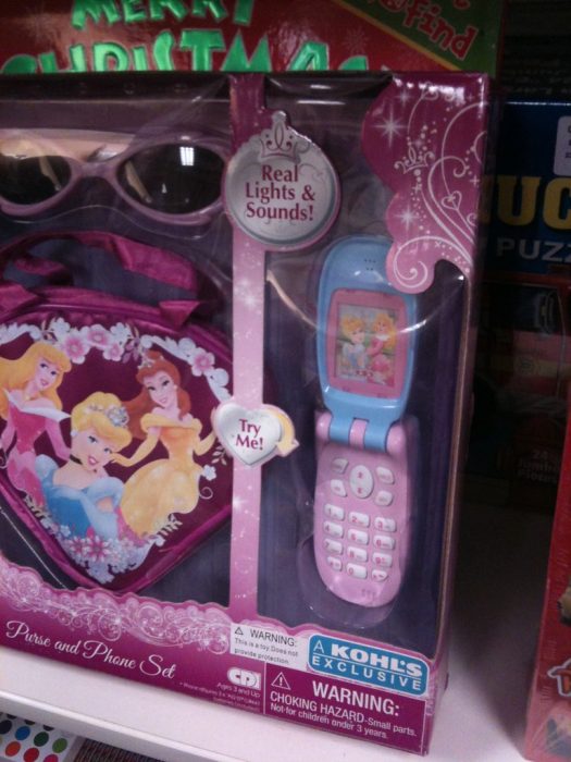 A toy that is a mobile phone