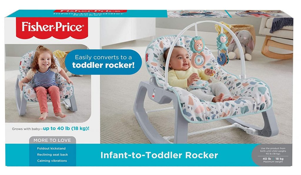 has a reclining seat that helps keep your baby cozy, safe and secure.