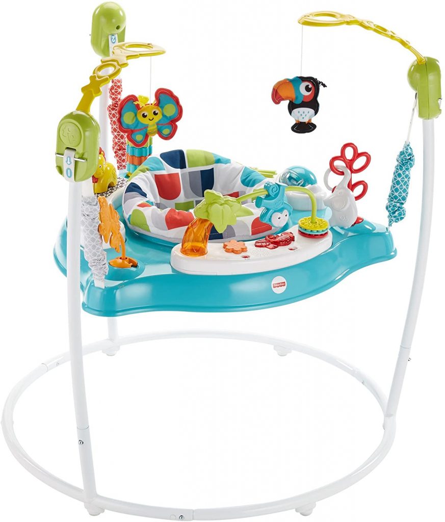 what age do babies use a jumperoo
