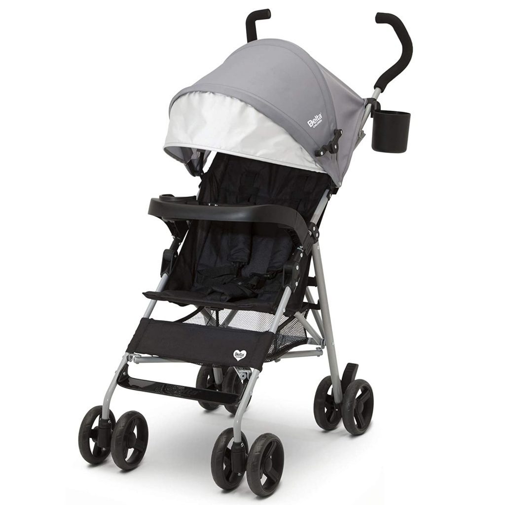 The Delta stroller with a steel frame that only weight 12 lbs and it is JPMA certified