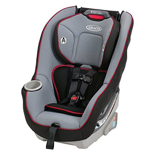 The Graco Contender car seat. A good car seat is the best way to keep your child safe during car rides.