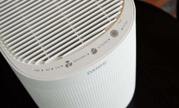 A best Danmi-brand white dehumidifier to ensure a comfortable, healthy, and mold-free environment.