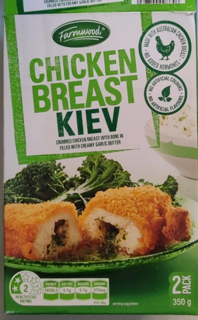 Frozen Air Fryer Chicken Kiev FamilyHype