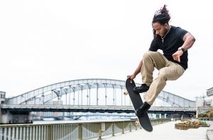 The griptape on your deck is essential for safe riding 